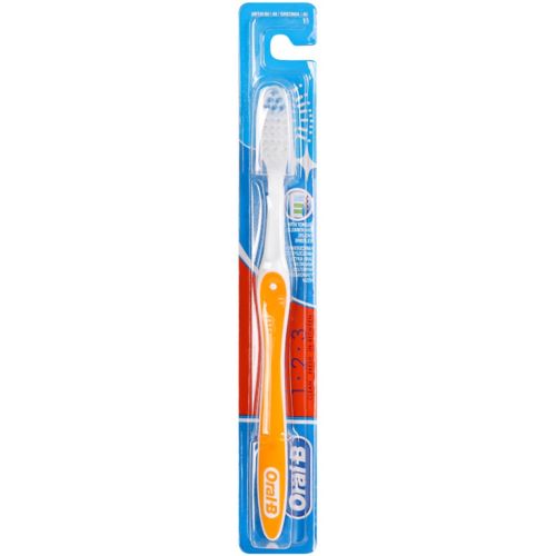 Зубная щетка Oral-B 1 - 2 - 3 Чистота! Свежесть! Сила! Даже между зубами 40 средняя, в ассортименте, 1 шт. ADD - фото №1 Зубная щетка Oral-B 1 - 2 - 3 Чистота! Свежесть! Сила! Даже между зубами 40 средняя, в ассортименте, 1 шт. ADD