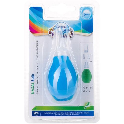 Аспіратор для носа Canpol Babies дитячий з двома насадками (9/119) купити - фото №1 Аспіратор для носа Canpol Babies дитячий з двома насадками (9/119) купити