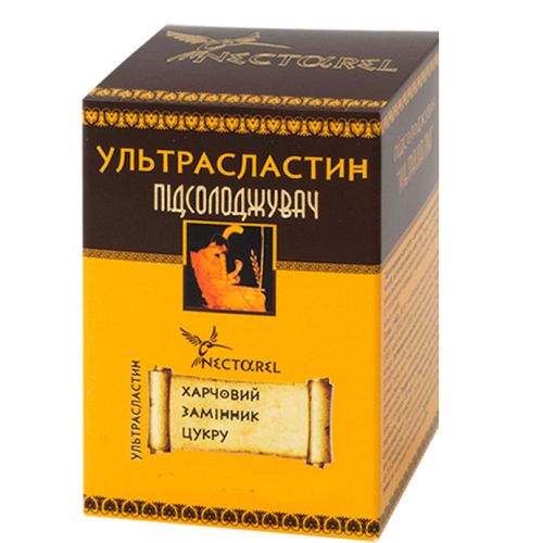 Ультрасластін Nectarel цукрозамінник 0,1 г таблетки №400 в інтернет-аптеці - фото №1 Ультрасластін Nectarel цукрозамінник 0,1 г таблетки №400 в інтернет-аптеці