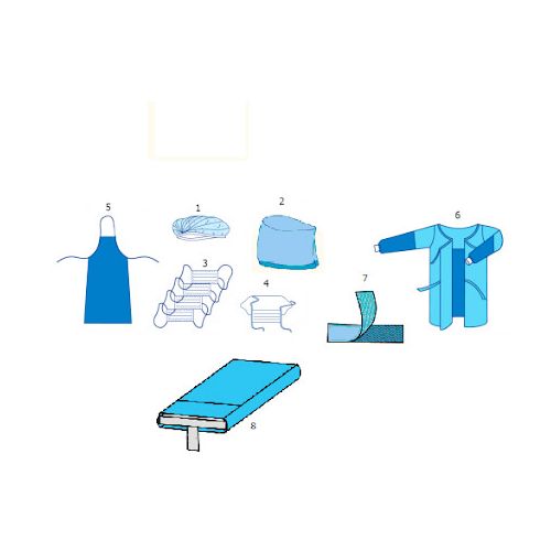 Комплект Славна одежды и покрытий операционных для кардиологических операций (коронографии) №24 ADD - фото №1 Комплект Славна одежды и покрытий операционных для кардиологических операций (коронографии) №24 ADD