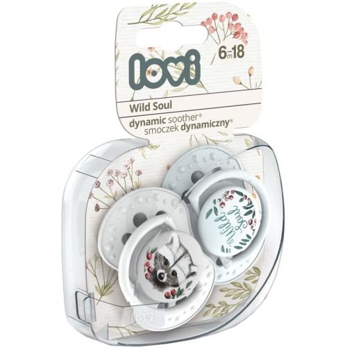 Пустушка Lovi Wild Soul Boy силіконова динамічна, 6-18 місяців, 2 шт. (22/884boy) купити - фото №1 Пустушка Lovi Wild Soul Boy силіконова динамічна, 6-18 місяців, 2 шт. (22/884boy) купити