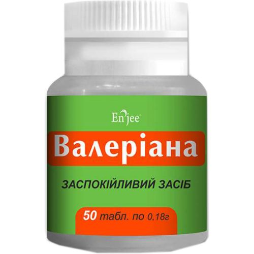 Валеріана Enjee таблетки №50 в місті Львів : ціни, характеристика. - фото №1 Валеріана Enjee таблетки №50 в місті Львів : ціни, характеристика.