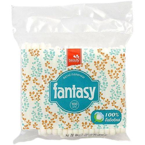 Ватные палочки Beauty Fantasy косметические №100 в Украине - фото №1 Ватные палочки Beauty Fantasy косметические №100 в Украине