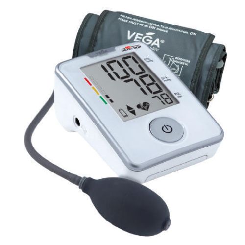Тонометр Vega VS-250 напівавтоматичний в Україні - фото №1 Тонометр Vega VS-250 напівавтоматичний в Україні