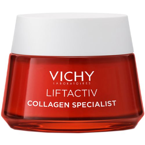 Крем-догляд для обличчя Vichy (Віші) LiftActiv Collagen Specialist антивіковий для стимулювання вироблення колагену для всіх типів шкіри, 50 мл ціна - фото №1 Крем-догляд для обличчя Vichy (Віші) LiftActiv Collagen Specialist антивіковий для стимулювання вироблення колагену для всіх типів шкіри, 50 мл ціна