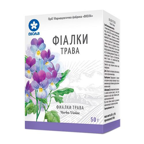 Фіалки трава збір, 50 г в місті Одеса : ціни, характеристика. - фото №1 Фіалки трава збір, 50 г в місті Одеса : ціни, характеристика.