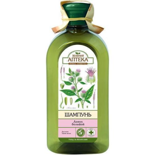 Шампунь Зеленая Аптека Лопух большой и протеины пшеницы 350 мл цена - фото №1 Шампунь Зеленая Аптека Лопух большой и протеины пшеницы 350 мл цена