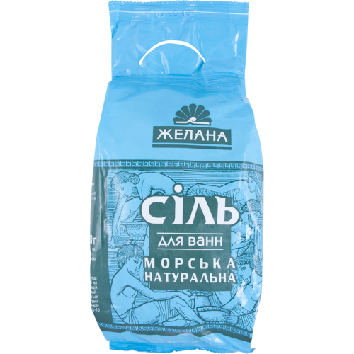Натуральная морская соль Желана для ванн 500 г в интернет-аптеке - фото №1 Натуральная морская соль Желана для ванн 500 г в интернет-аптеке