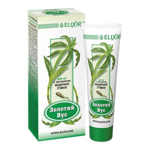 Крем-бальзам Золотой ус с экстрактом пиявки 75 мл фото - фото №1 Крем-бальзам Золотой ус с экстрактом пиявки 75 мл фото