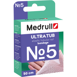 Бинт эластичный Medrull Ultratub №5 сетчатый трубчатый, 3 см x 50 cм недорого