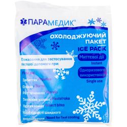 Пакет гипотермический (холодовый) Парамедик 12 см х 9,5 см, 1 шт. в Днепре : цены, характеристики. 