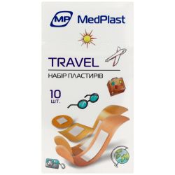 Набор пластырей MedPlast Travel ассорти для путешествий, 10 шт. в городе Одесса : цены, характеристики. 