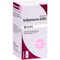 Цефуроксим-БХФЗ 1,5 г порошок для ін'єкцій розчин флакон №1 в місті Львів : ціни, характеристика. 