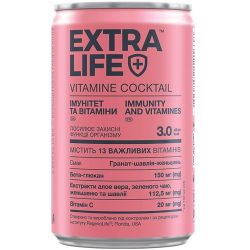 Напиток Extra Life Vitamin Cocktail Иммунитет и витамины 150 мл в Днепре : цены, характеристики. 