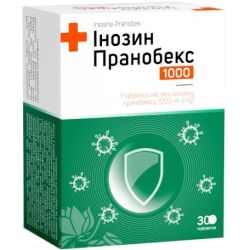 Инозин Пранобекс 1000 мг таблетки №30 в городе Харьков : цены, характеристики. 