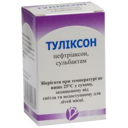 Туликсон порошок 1 г/500 мг флакон №1 ADD