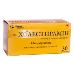 Пмс-Холестирамин Регуляр Со Вкусом Апельсина пакеты №30  в интернет-аптеке