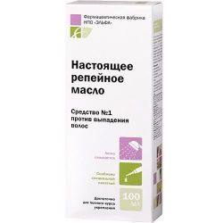 Масло для волос Эльфа репейное 100 мл фото
