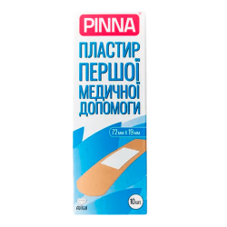 Лейкопластырь Pinna бактерицидный 19 х 72 тканевая основа №10 ADD
