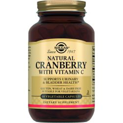 Solgar (Солгар) Natural Cranberry With Vitamin C (Клюква натуральная с витамином С) капсулы №60 в интернет-аптеке