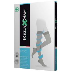 Компрессионные чулки Relaxsan Basic 2 уровень 22-27 мм рт.ст., р.4 бежевые купить