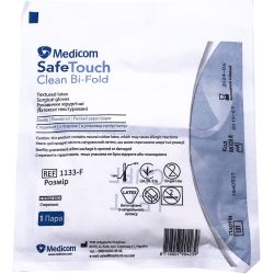 Перчатки хирургические Medicom Safe-Touch Clean Bi-Fold латексные с пудрой, стерильные, р.6 пара фото