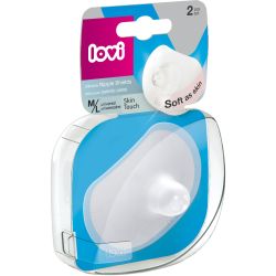 Насадка на сосок Lovi Skin Touch силіконова, р.M/L 2 шт. (5/605gb) в місті Чернігів : ціни, характеристика. 