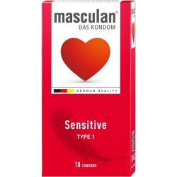 Презервативи Masculan Sensitive 10шт. в місті Одеса : ціни, характеристика. 