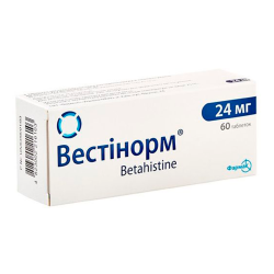 Вестінорм 24 мг таблетки №60  купити