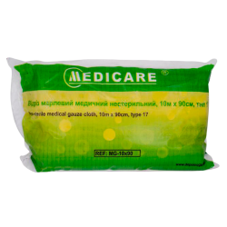 Отрез Medicare марлевый медицинский нестерильный тип 17 10 м х 90 см в Днепре : цены, характеристики. 