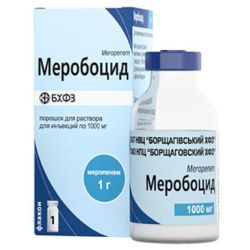 Меробоцид пор.д/р-ра для ин.1000мг №1 фл. ціна