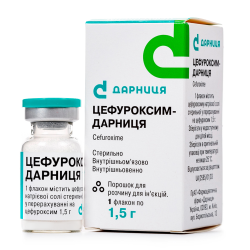 Цефуроксим-Дарниця 1,5 г порошок для ін'єкцій №1 в місті Чернігів : ціни, характеристика. 