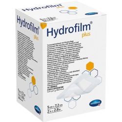 Повязка пленочная Hydrofilm Plus прозрачная с абсорбирующей подушечкой, 5 см х 7,2 см №30 в Днепре : цены, характеристики. 