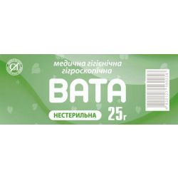 Вата Экобинт нестерильная ролик 25 г   в городе Львов : цены, характеристики. 