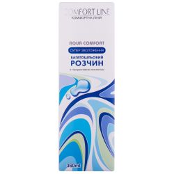 Розчин Horien Comfort line багатоцільовий з гіалуроновою кислотою Aqua comfort 360 мл в місті Запоріжжя : ціни, характеристика. 