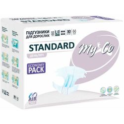 Подгузники для взрослых MyCo Standard р.L/3 30 шт. в интернет-аптеке