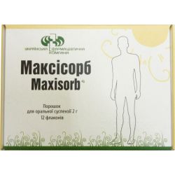 Максісорб порошок 2 г флакон №12 в місті Харків : ціни, характеристика. 