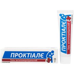 Проктіалє гель антигемороїдальний 25 мл купити