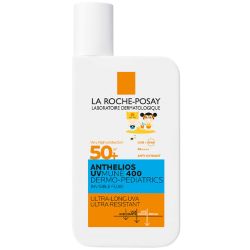 Легкий сонцезахисний флюїд La Roche-Posay (Ля Рош-Позе) Anthelios Dermo-Pediatrics для чутливої шкіри дітей, захист від UVB та дуже довгих UVA променів SPF50+ 50 мл в Дніпрі : ціни, характеристика. 