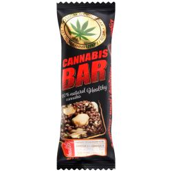 Батончик-мюсли Cannabis Bar с фундуком + семена каннабиса, 40 г купить