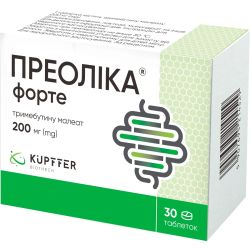 Преоліка форте 200 мг таблетки №30 в місті Запоріжжя : ціни, характеристика. 