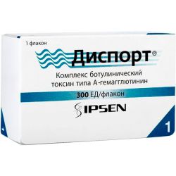 Диспорт 300 ОД порошок для розчину для ін'єкцій, флакон, 3 мл замовити