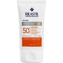 Солнцезащитный крем Rilastil (Риластил) D-Clar для кожи склонной к пигментации с SPF 50+ светлый 40 мл в Днепре : цены, характеристики. 