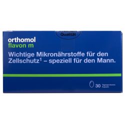 Orthomol (Ортомол) Flavon M (незаменимый для лечения мужчин с онко заболеваниями (рак предстательной железы)) капсулы №30 в городе Львов : цены, характеристики. 