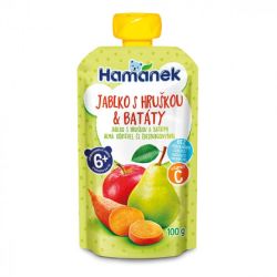 Пюре Hamanek яблуко з грушею і бататом 100 г в місті Одеса : ціни, характеристика. 