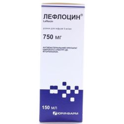 Лефлоцин 750 мг раствор для инфузий 150 мл фото