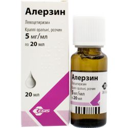 Алерзин 5 мг/мл краплі 20 мл в місті Харків : ціни, характеристика. 