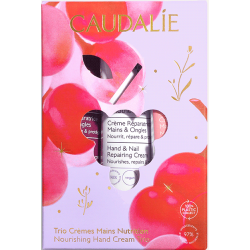 Набор Caudalie (Кодалии) Hand Cream Trio (Крем для рук/ногтей The des Vignes 30 мл+Крем Vinotherapist для рук/ногтей 30 мл+Крем для рук/ногтей/тела Rose de Vignes 30 мл) в городе Львов : цены, характеристики. 