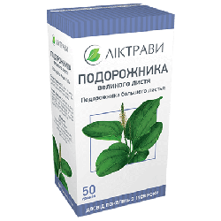 Подорожника листья 30 г (20 ф/п по 1,5 г) в Украине