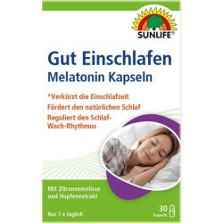 Витамины Sunlife Melatonin капсулы №30 в городе Одесса : цены, характеристики. 